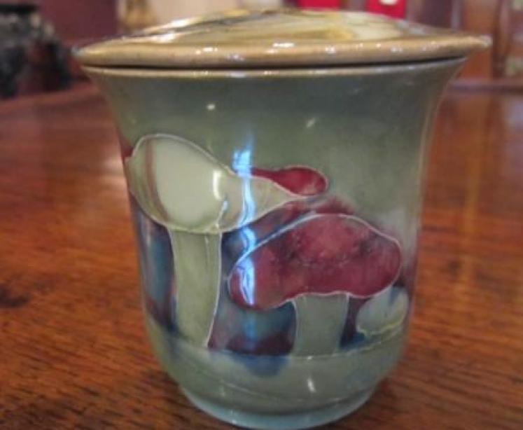 Rare Moorcroft Claremont Liberty's Preserve Pot - Image 1