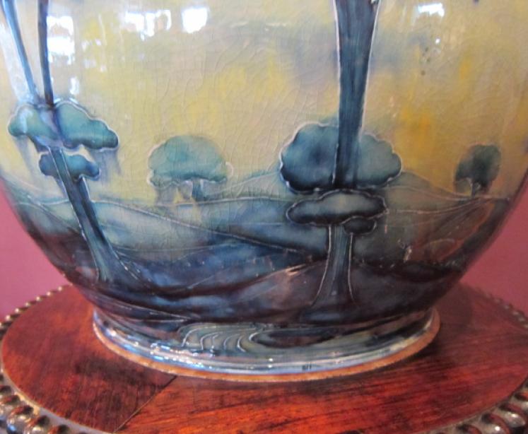 Superb Impressive Early Moorcroft Hazeldene Jardiniere - Image 3