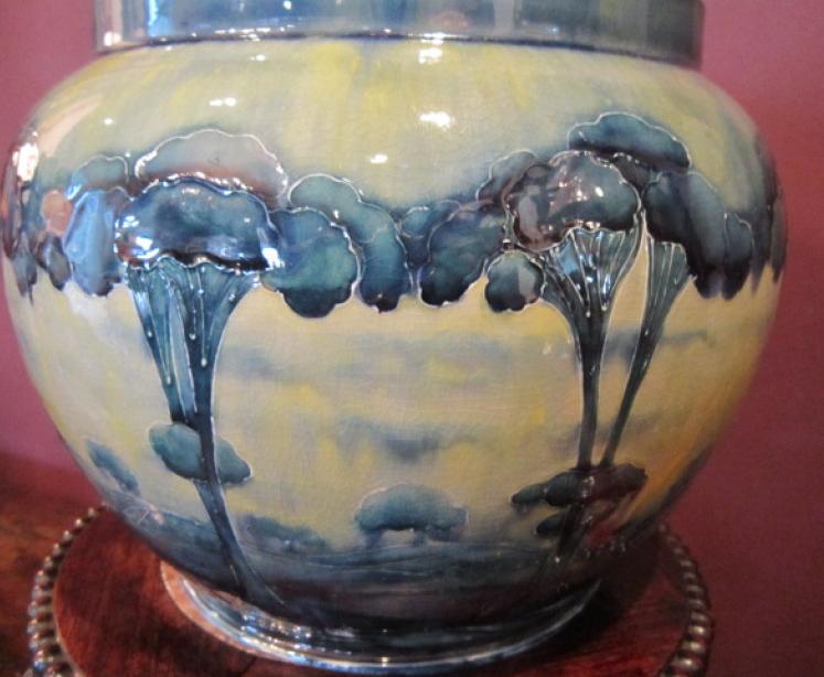 Superb Impressive Early Moorcroft Hazeldene Jardiniere - Image 4