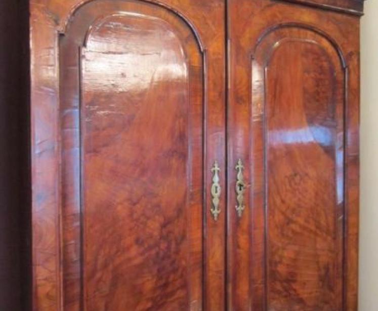 Stunning George I Period Walnut Bureau Bookcase - Image 5