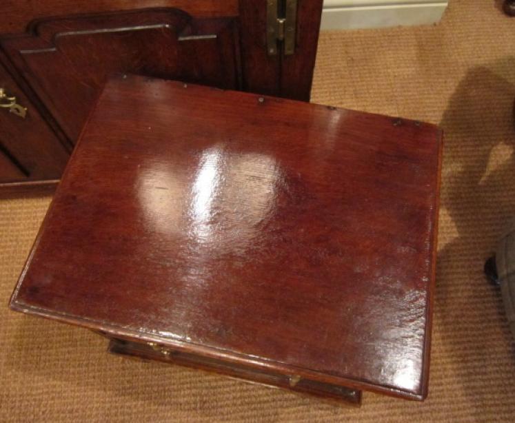 Small George II Period Oak Coffer - Image 2