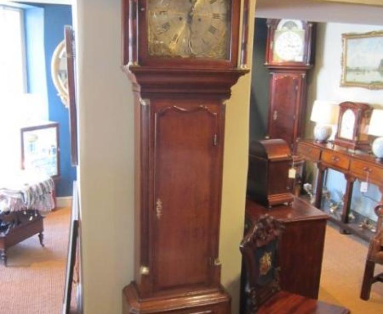 Fine Mid Georgian 8 Day Macclesfield Longcase Clock - Image 2
