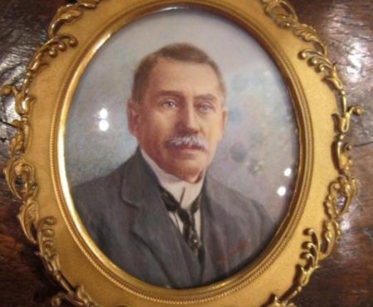 Rare Set of Six Edwardian Miniatures on Ivory - Image 4