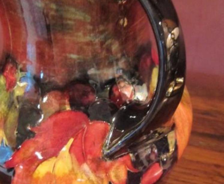 Superb Moorcroft Autumn Leaf & Berries Vase - Image 4