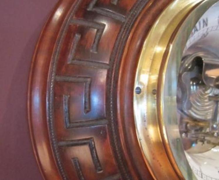 Superb Victorian Skeletonised Aneroid Barometer - Image 5