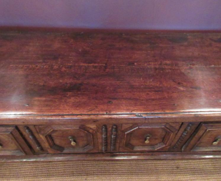 Early Period Geometrical Front Oak Dresser - Image 2