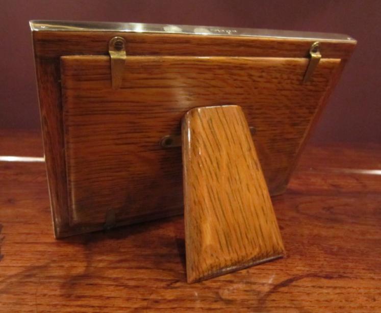 Superior George V Silver & Guilloche Photo Frame - Image 2