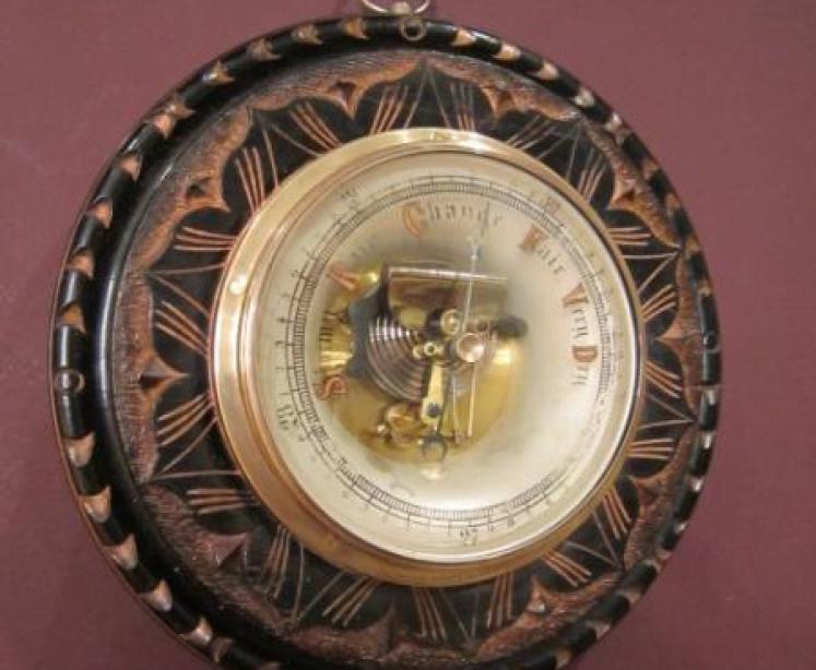 Top Quality Victorian Skeletonised Manchester Barometer - Image 1