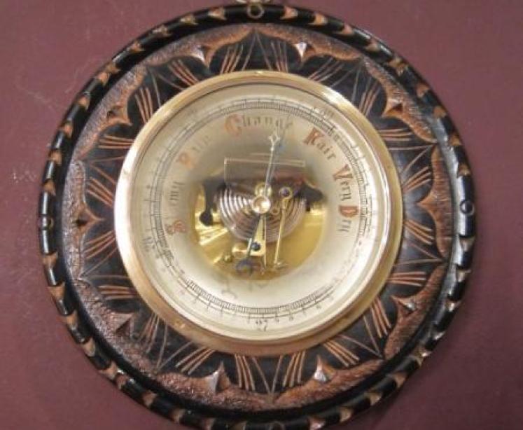 Top Quality Victorian Skeletonised Manchester Barometer - Image 5