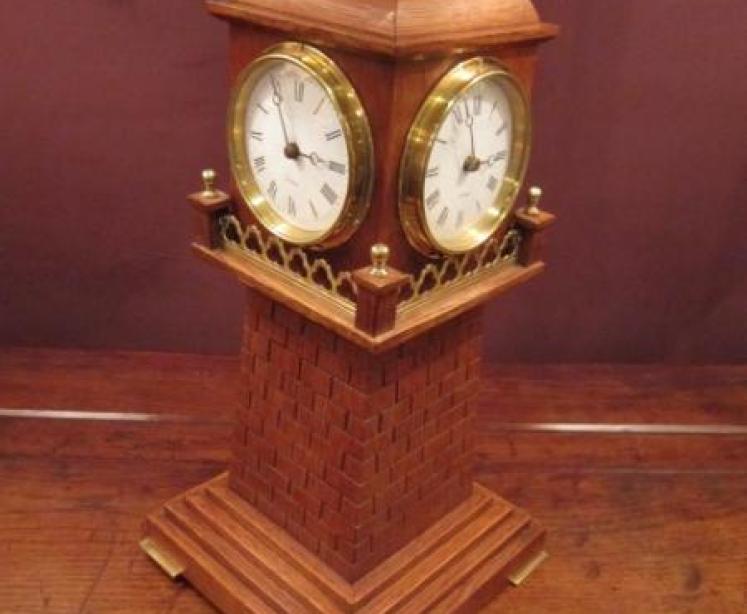 Very Rare 19th Century Lighthouse Exhibition Clock - Image 1