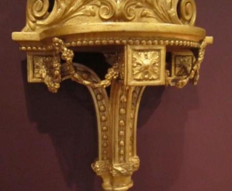 Superb Rare Pair of 19th Century Wall Sconce Mirrors - Image 3