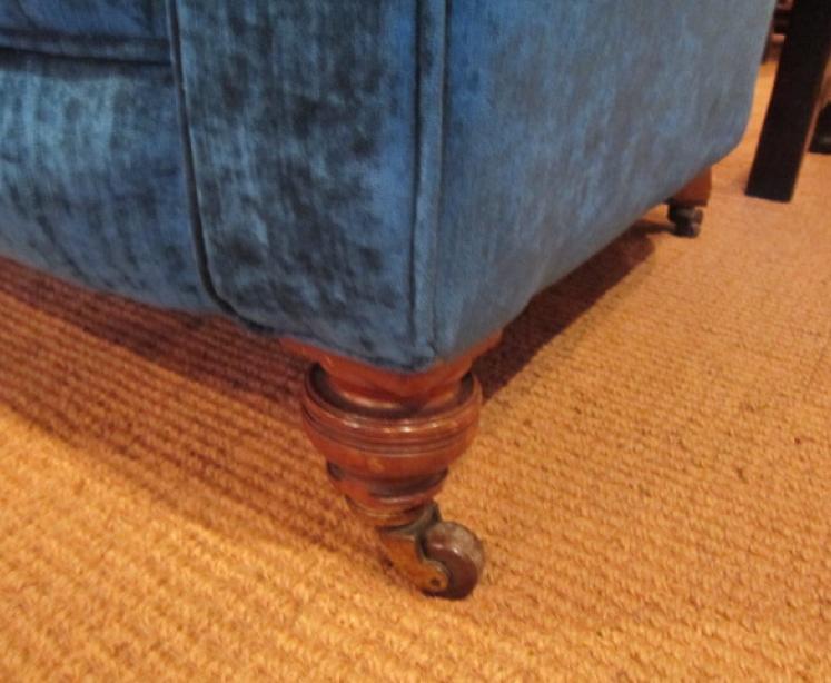 Fabulous Mid Victorian Upholstered Chesterfield - Image 3