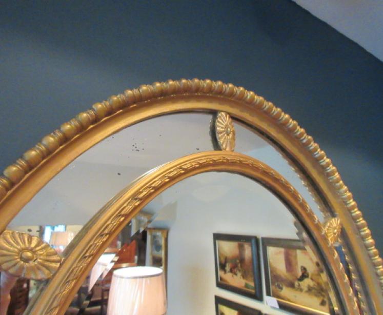 Mid 19th Century Timber Gilt Wall Mirror - Image 2