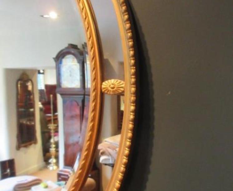 Mid 19th Century Timber Gilt Wall Mirror - Image 3