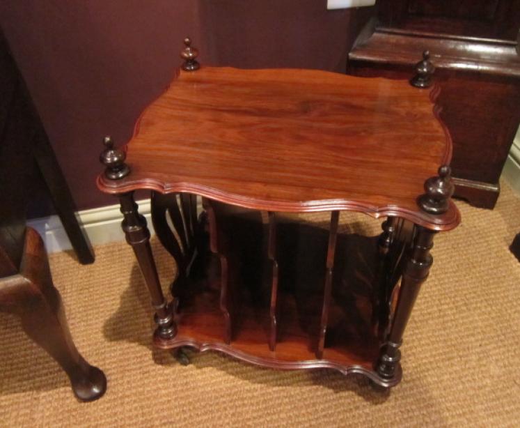 Early Victorian Rosewood Music Canterbury - Image 5