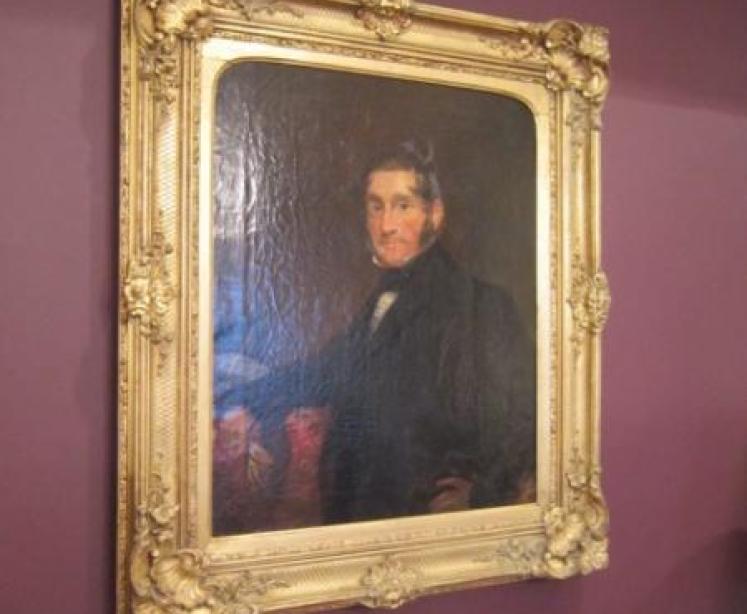 Early Victorian Oil Portrait of a Gentleman - Image 1