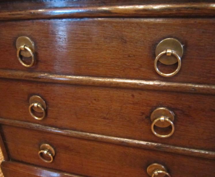 Superb George II Perid Oak 'Box' Cofffer - Image 2