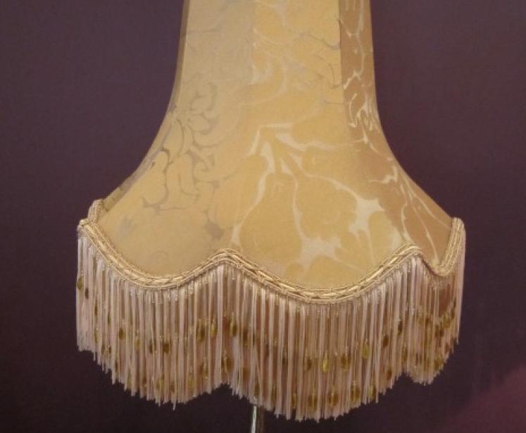 Pair of Victorian Rococo Candlestick Lamps & Shades - Image 4