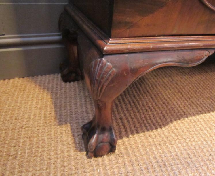 George III Style Astrayal Glazed Display Cabinet - Image 4