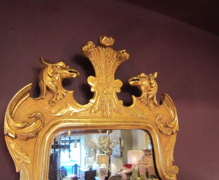 Superb Regency Period Parcel Gilt Mirror - Image 3