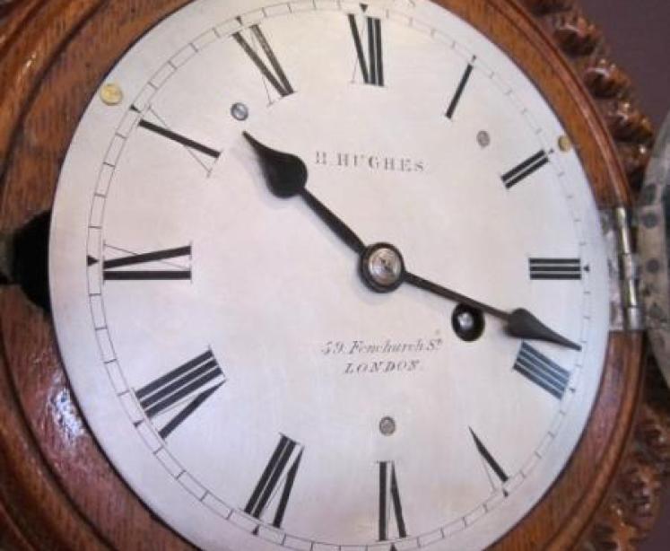 Top Quality Victorian London 8 Day Ships Clock - Image 2