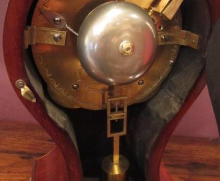 Fine George III Period Sheraton Inlaid Fusee Bracket Clock - Image 3