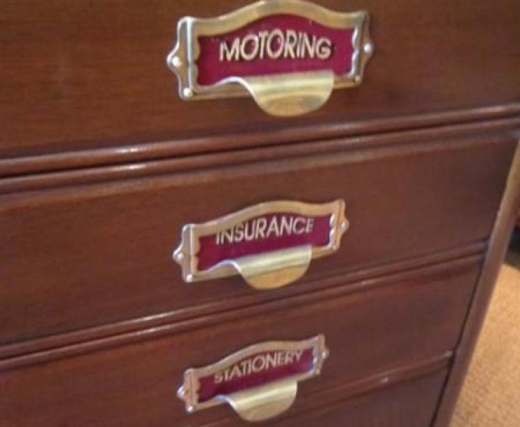 Top Quality Victorian Mahogany File Chest - Image 3