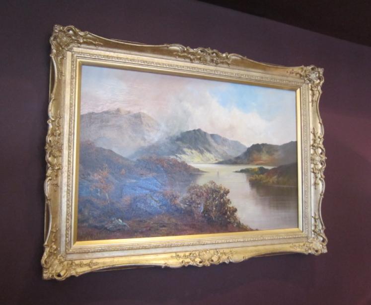 Superb Pair of Scottish Mountain Scene Oil Paintings - Image 5