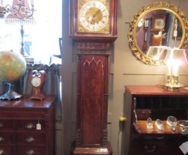 Outstanding Chippendale Revival 8 Day Longcase Clock - Image 3