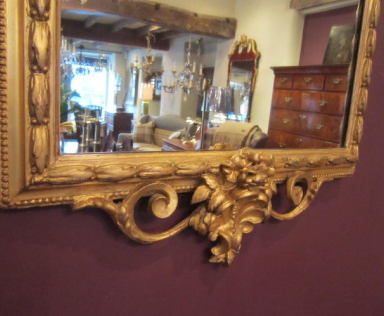 Superb 19th Century Neo-Classical Timber Gilt Mirror - Image 2