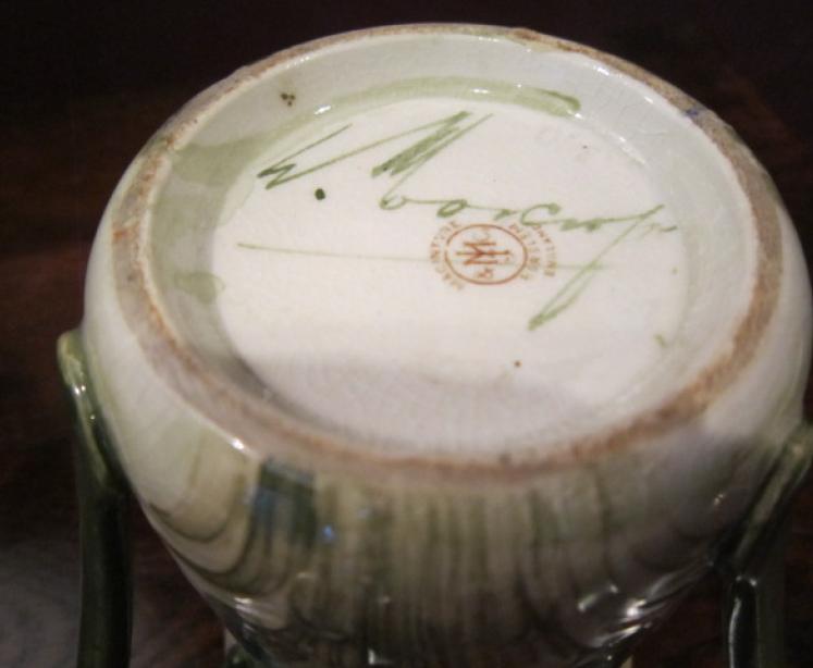 Arts & Crafts McIntyre Moorcroft Cornflower Vase - Image 4