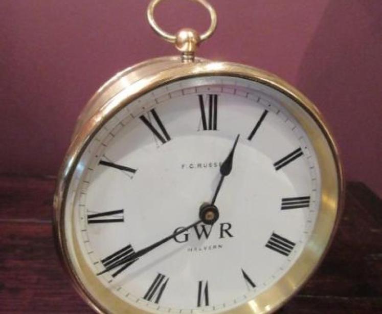 Rare 19th Century GWR Station Master's Clock - Image 2