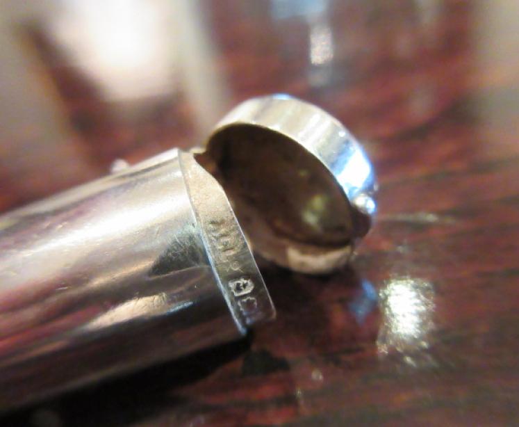 Edwardian Period Silver Novelty Whistle/Vesta Case - Image 2