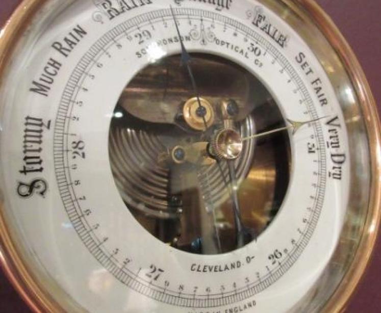 Top Quality Victorian Skeletonised Marine Barometer - Image 3