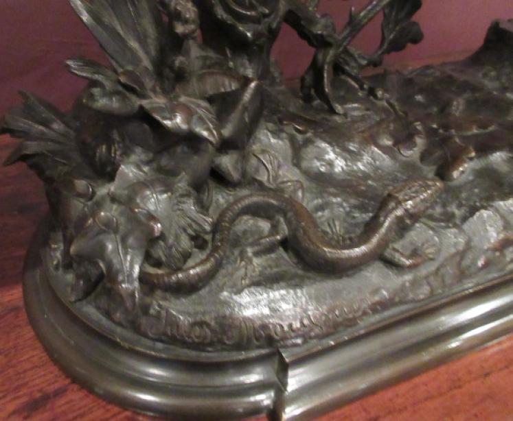 Superb 19th Century Bronze 'Golden Pheasant' - Image 5