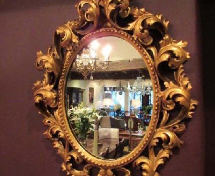 Superb 19th Century Timber Gilt Rococo Mirror - Image 1