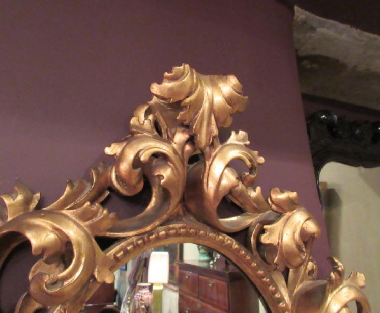 Superb 19th Century Timber Gilt Rococo Mirror - Image 2
