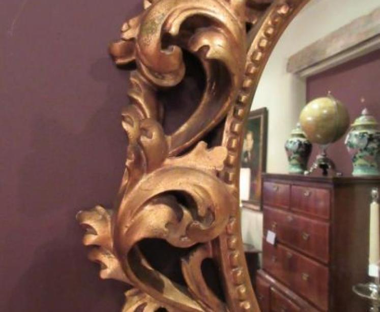 Superb 19th Century Timber Gilt Rococo Mirror - Image 3