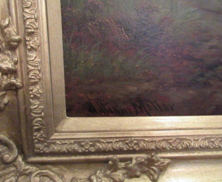 Outstanding Victorian William Mellor Oil on Canvas Painting - Image 4