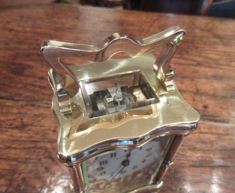 Superb Art Nouveau Period French Carriage Clock - Image 3
