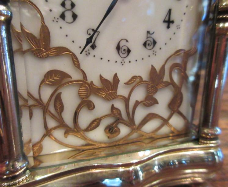 Superb Art Nouveau Period French Carriage Clock - Image 5