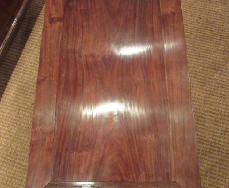 Mid 19th Century Oriental Rosewood Low Table - Image 2