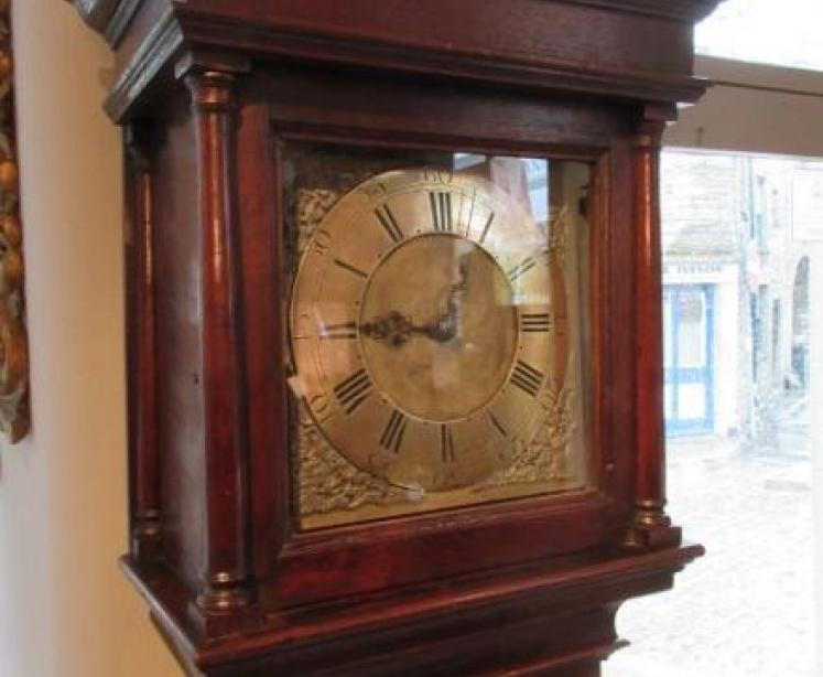 Very Small George II Period 'Cottage' Cornwall Longcase Clock - Image 1