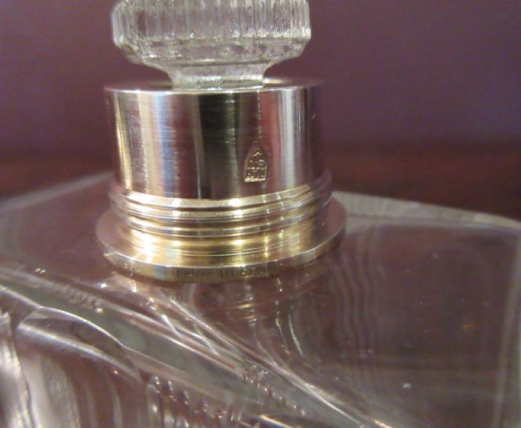 French Art Deco Period Silver Enamel Scent - Image 5