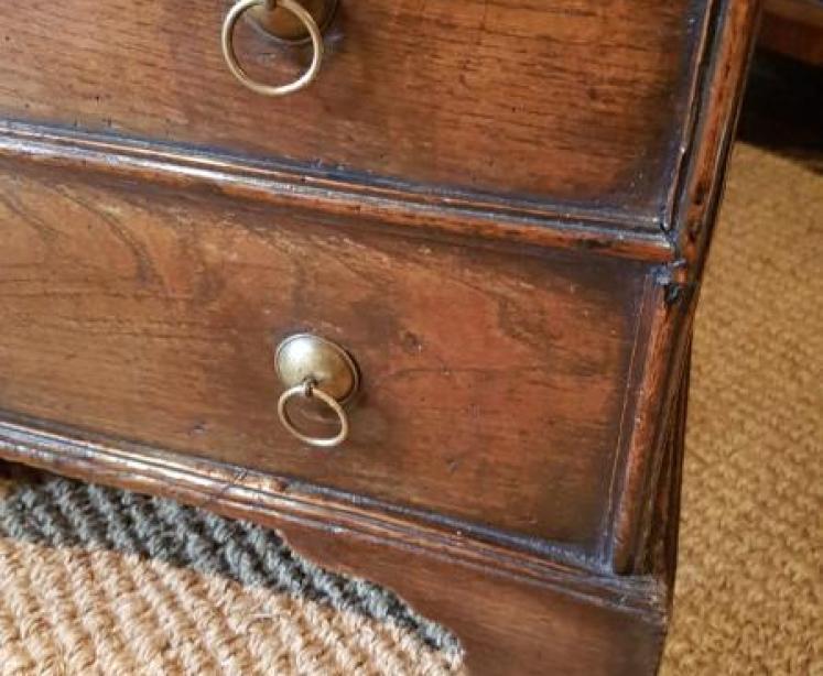 Superb George  II Oak 'Box' Coffer - Image 2