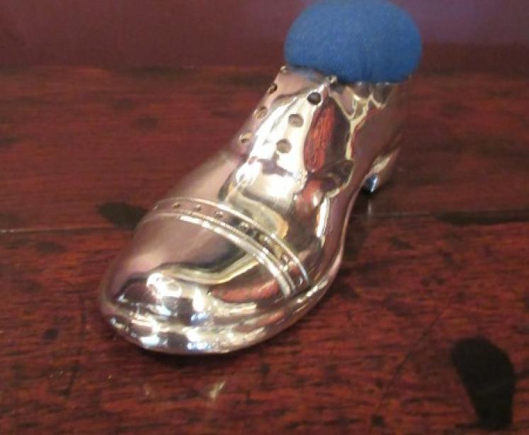Edwardian Period Silver Novelty Pin Cushion - Image 2