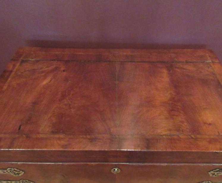 Stunning William & Mary Period Figured Walnut Silver Chest - Image 2