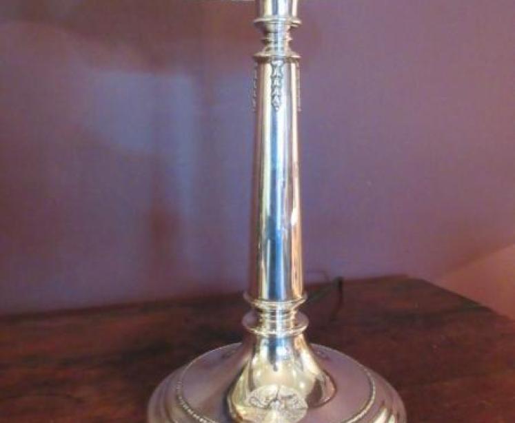 Superb Edwardian Period Crystal Cut Glass Lamp - Image 3