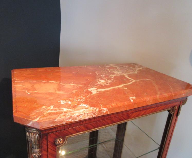 Outstanding 19th Century Kingwood Vitrine Cabinet - Image 3