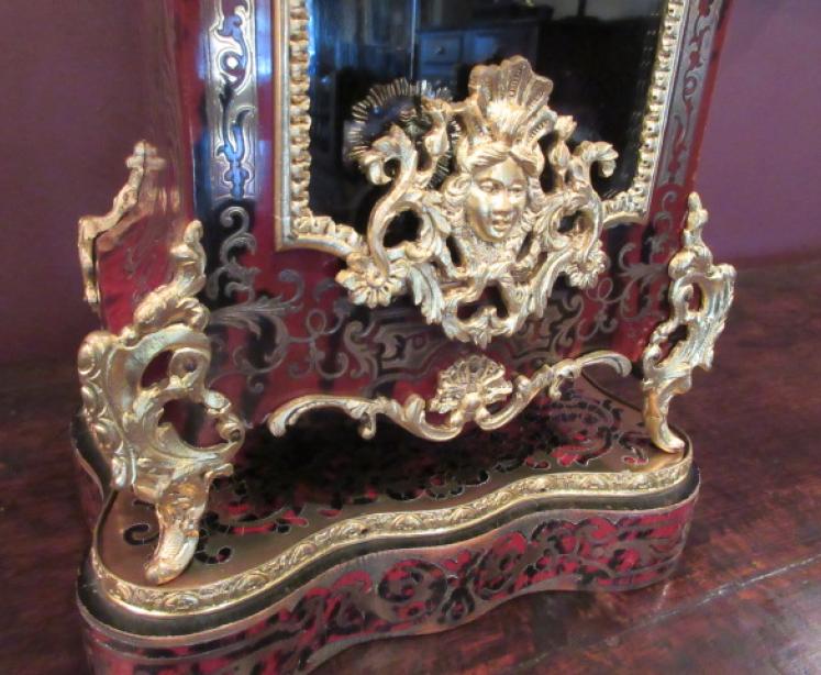 Impressive Mid Victorian Boulle Mantel Clock - Image 5